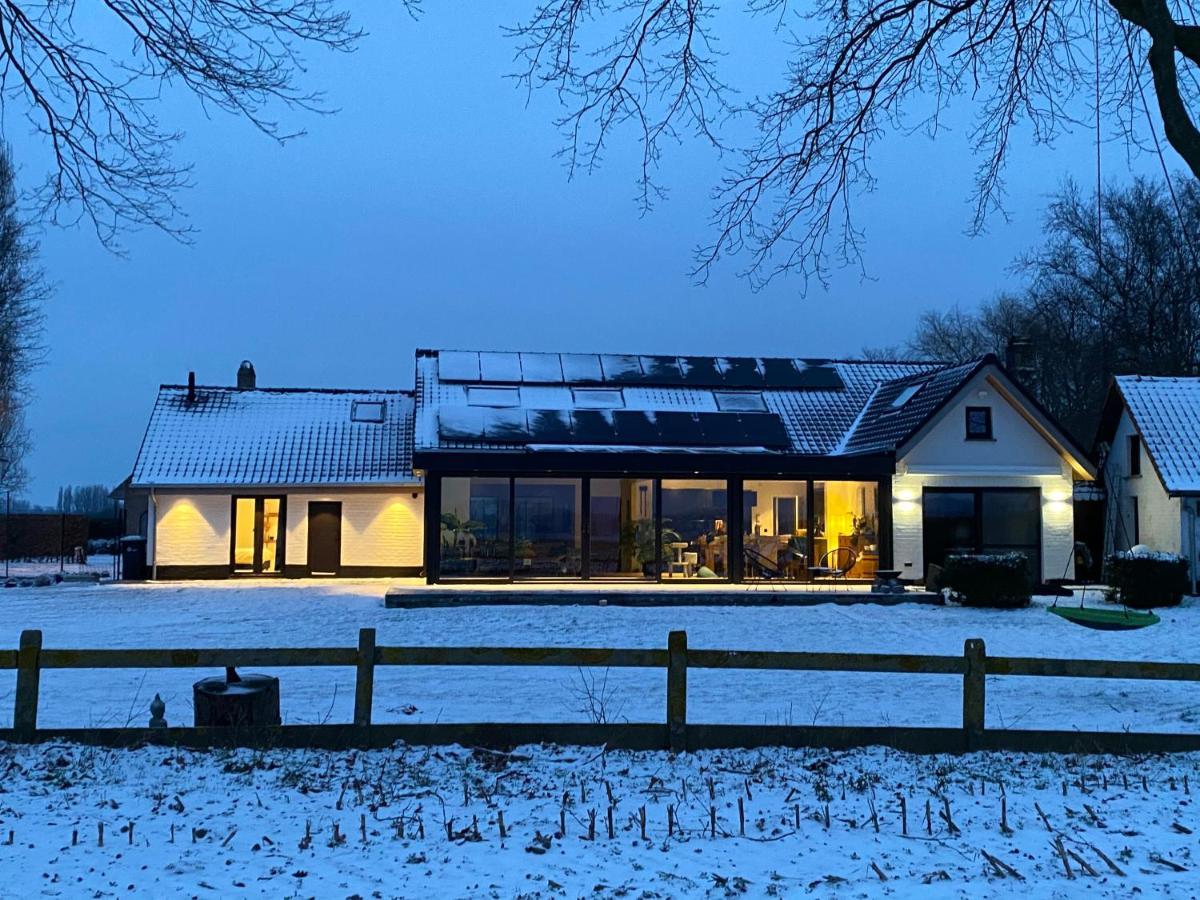 Damse Paveljoentje Comfort En Uitzicht In Damme Exterior foto