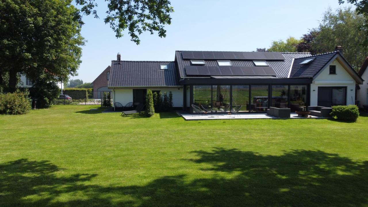 Damse Paveljoentje Comfort En Uitzicht In Damme Exterior foto